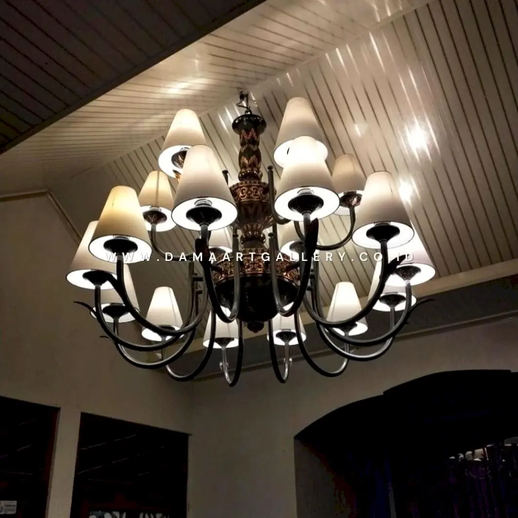 Lampu Robyong Tembaga Model Klasik